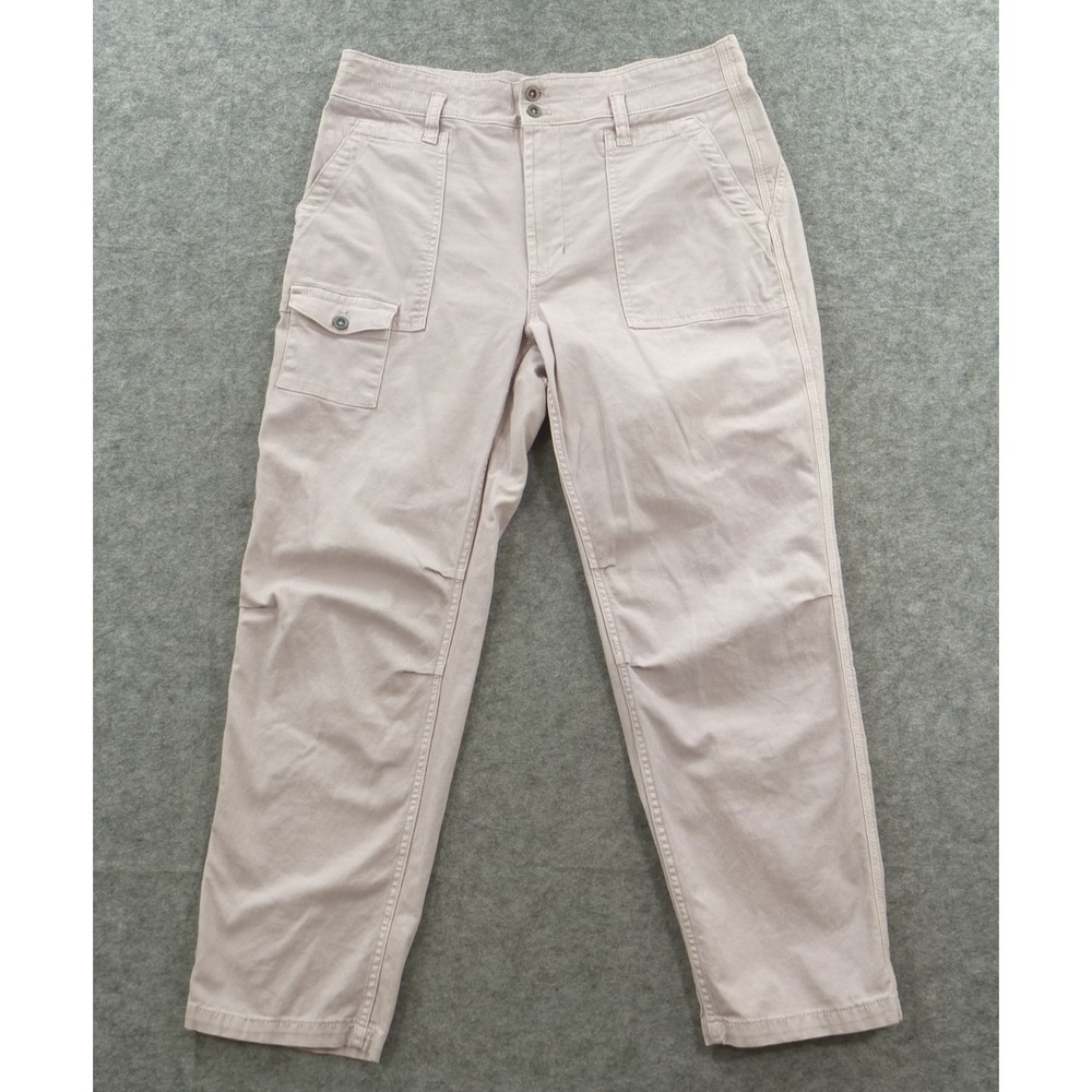 Anthropologie Pants Womens 32 Pink The Wanderer Cottagecore Canvas